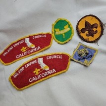 Boy Scouts California Inland Empire Council Mix Lot Patches Five - £10.24 GBP
