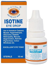 ISOTINE EYE DROPS (Regular) 10ml Herbal drops for Immature Cataract &amp; Ey... - $12.98