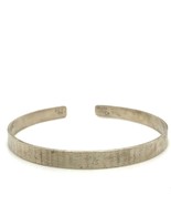 Vtg Sterling Signed 925 Plata Mexican Design Tribal Etched Cuff Bracelet... - $64.35