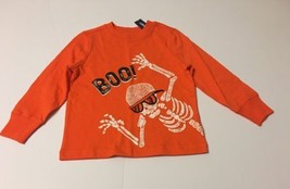 Halloween Tee Shirt Toddler Boys Orange Baby - £9.55 GBP