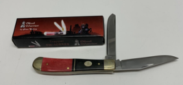 Steel Warrior Frost Cutlery Trapper Pocket Knife SW-108RBB KG - $15.84