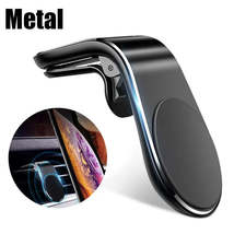 Magnetic Car Phone Holder L-Type Universal Smartphone Stand Clip for Mount Car M - £9.63 GBP+
