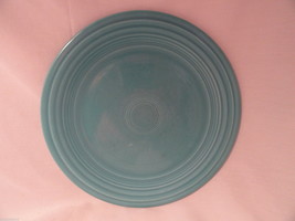 Original Turquoise Fiesta 9.5 in Plate VG condition - £6.38 GBP