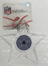 Dallas Cowboys Acrylic Star Ornament - NFL - $12.60