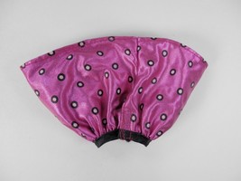 Vintage 1990 Kenner Cool Cuts Kara Doll Purple Metallic Skirt Polka Dots - $7.99