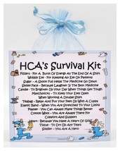 HCA Survival Kit - Fun Novelty Gift &amp; Card Alternative / Present / Birthday / Gr - £6.48 GBP