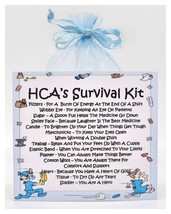 HCA Survival Kit - Fun Novelty Gift &amp; Card Alternative / Present / Birthday / Gr - £6.28 GBP