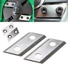 2Pcs Garden Shredder Chipper Blades Cutters Kit 2 Hole Metal Garden Cut ... - $24.74