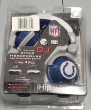 New Sealed I Hip Indianapolis Colts Logo Nfl Dj Style Headphones - $24.74