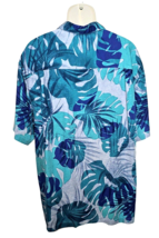 Havana Jacks Cafe Mens Camp Shirt Size 48 Lg Rayon Tropics Pool Beach Casual BBQ - £7.74 GBP