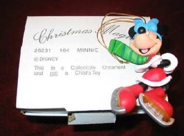 Disney Christmas Magic Minnie Ornament Grolier 26231-104 - £11.79 GBP