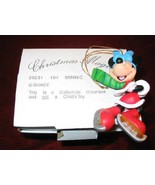 DISNEY Christmas Magic MINNIE Ornament GROLIER 26231-104 - $15.00