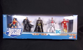 DC Justice League 5 pack  2.75&quot; PVC figurine Cake Topper NEW - £7.03 GBP