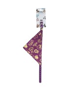 Dog Collar with Violet Bandana Small - $56.79 MXN