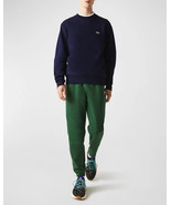 Lacoste Lang Ärmel Regular Fit Rundhals 100% Organisch Baumwollpullover ... - $38.92