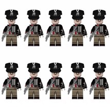 10pcs Napoleonic Wars Prussian Hussars Battalion Minifigures Building Toys - £19.17 GBP