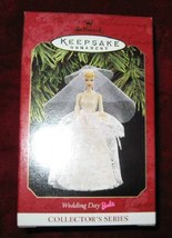 1997 Hallmark Ornament #4 Wedding Day Barbie QXI6812 - £16.44 GBP