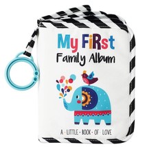 Baby&#39;s My First Family Album Soft Photo Cloth Book Gift Set for Newborn ... - $44.24