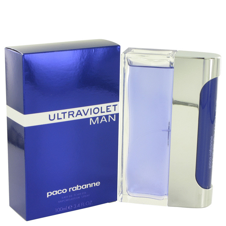 Paco Rabanne Ultraviolet Men Cologne 3.4 Oz Eau De Toilette Spray - $90.94