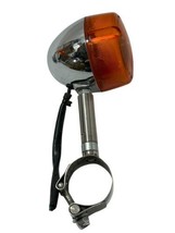 Harley Davidson OEM Front Turn Signal Light HD-1 SAE DP 85 DOT PM Amber w/Clamp - £44.02 GBP