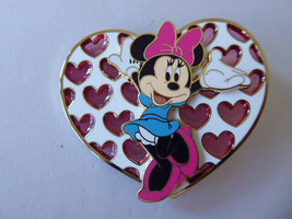 Disney Swapping Pins 162365 DSSH - Minnie Mouse - Valentine&#39;s Heart - Stained... - £36.32 GBP