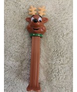 Brown Reindeer Green Scarf Pez Christmas Holiday - $4.02 CAD