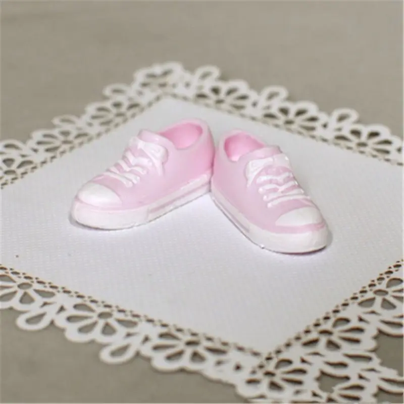 Play 1/6 Fashion 1:6 Sneakers For Blyth Doll Curvy Colorful Doll Shoes For Lica  - £23.23 GBP