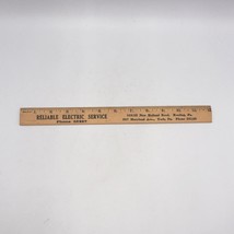 Reliable Electric Service Reading Pennsylvania Advertising Ruler - £15.77 GBP