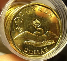 Gem Unc Roll (20) Canada 2012 London Olympic Loonies~Fantastic~Free Ship... - £34.46 GBP