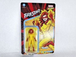 New! Kenner Marvel Legends Retro Collection Firestar 3.75&quot; Figure 2022 Unpunched - £11.87 GBP