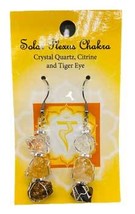 Solar Plexus chakra earrings - $29.10