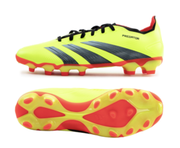 adidas Predator League MG Men&#39;s Football Shoes Soccer Sports Yellow NWT IG7724 - £74.25 GBP+