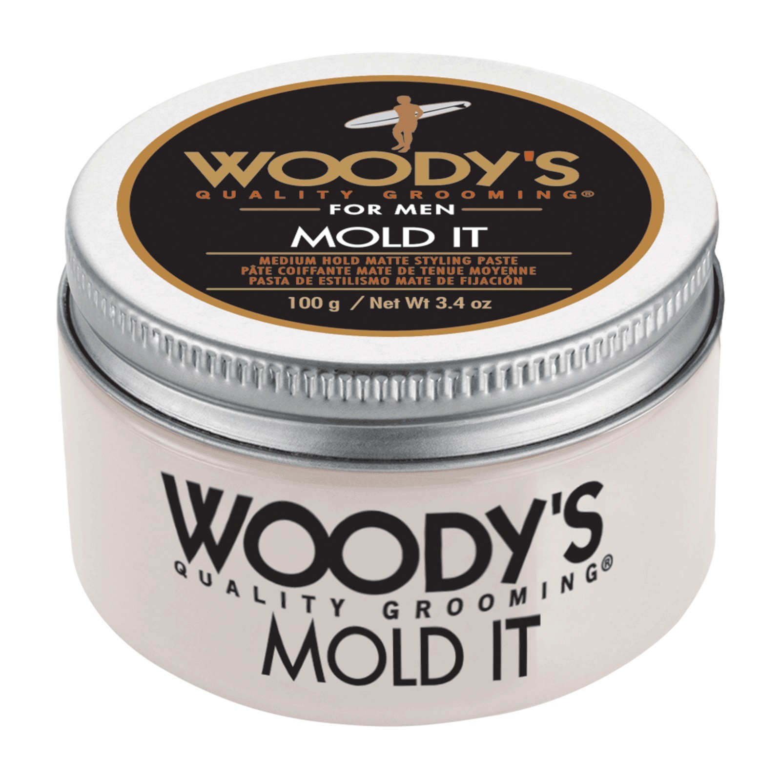 Woody's Mold It Matte Styling Paste 3.4oz
