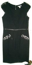 Kenneth Cole Black Knit Dress Nwt$129 Misses Medium - £15.84 GBP