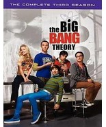 3 DVD The Big Bang Theory Season 3: Galecki Parsons Kaley Cuoco Helberg ... - £4.66 GBP