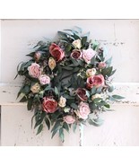 Custom Artificial Wedding Arch Swag wedding wreath Wedding Arch Garland,... - $49.99