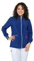 Women&#39;s Stretch Zipper Warm Up Uniform Jacket - £26.88 GBP