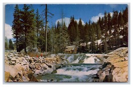 Truckee River Near Donner Summit Near Lake Tahoe CA UNP Chrome Postcard D21 - £2.25 GBP