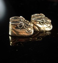 New Dad Baby Shoes Cufflinks Vintage unusual novelty gift Designer Swank New fat - £98.29 GBP