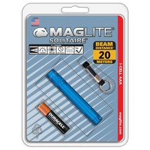 Maglite Solitaire Incandescent 1-Cell Aaa Blue Flashlight - £25.78 GBP
