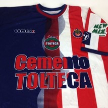 Club Diportivo Guadalajara Soccer Shirt Cemento Tolteca CocaCola Alexis ... - £14.20 GBP