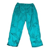 Warm Up Pants Retro Blair Adventures Club Jacket Mens 2XL Teal Nylon Jog... - $30.84