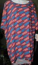 LuLaRoe Irma Americana Manica Corta Grande Nwt - $15.66