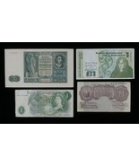 Great Britain, Ireland &amp; Poland 4-Notes Set // Pounds, Shillings &amp; Zlotych - $68.49 CAD