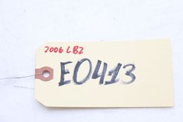 06-10 CHEVY SILVERADO 2500HD 6.6L LBZ LMM WATER COOLANT PUMP OUTLET PIPE E0413 image 12