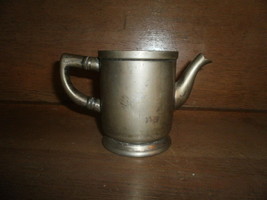 Wear Brite 6 &quot; Tea Pot , Nickle , Silver - £3.90 GBP