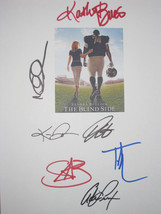 The Blind Side Signed Script X7 Sandra Bullock Tim McGraw Kathy Bates reprint - $13.61