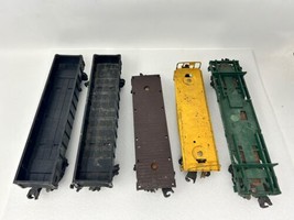 Lot of 5 LIONEL NYC Gondola Flat Car Timber - 6462 6562 1877 6361 - Untested - £30.23 GBP