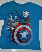 Marvel Comics  Boys Captain America  Various Sizes    Blue NWT  - £11.18 GBP
