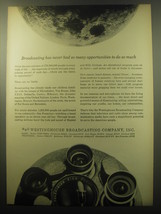 1959 Westinghouse Broadcasting Company Ad - never had so many opportunities - $14.99